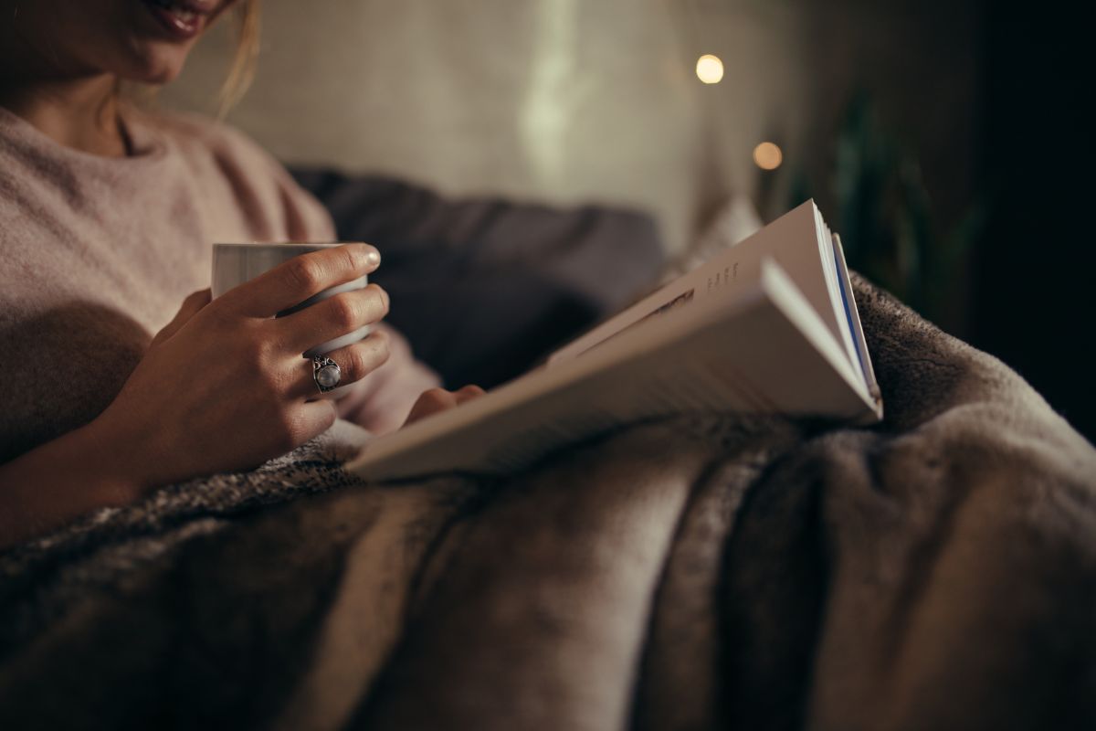 read a book