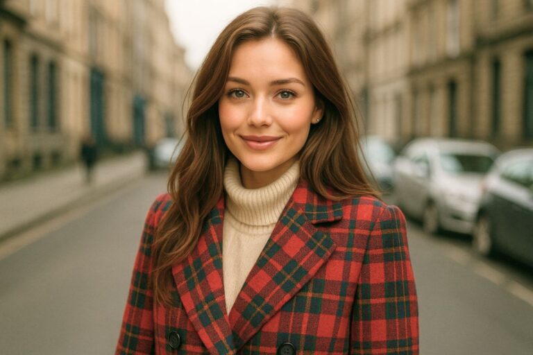 tartan coats for women
