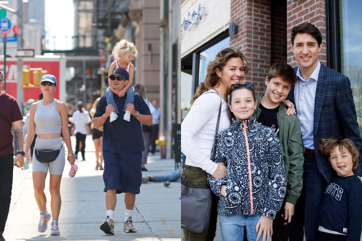 Justin Trudeau children and Katy Perry Children