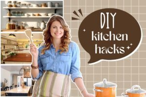 DIY kitchen hacks to save space