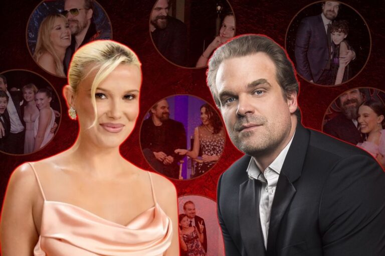 David harbour millie bobby brown