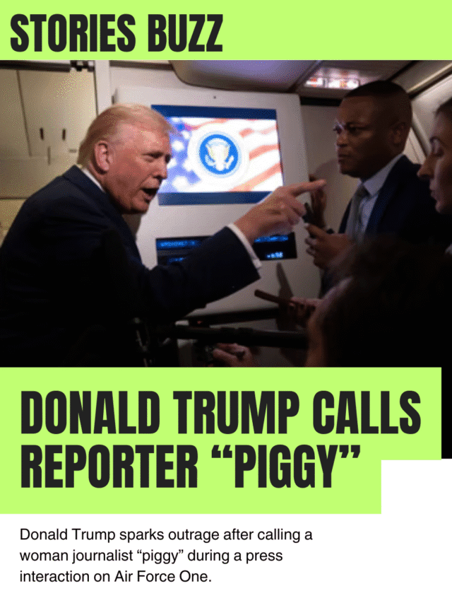 Donald Trump Calls Reporter “Piggy”