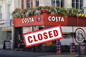 costa coffee outlet closures uk