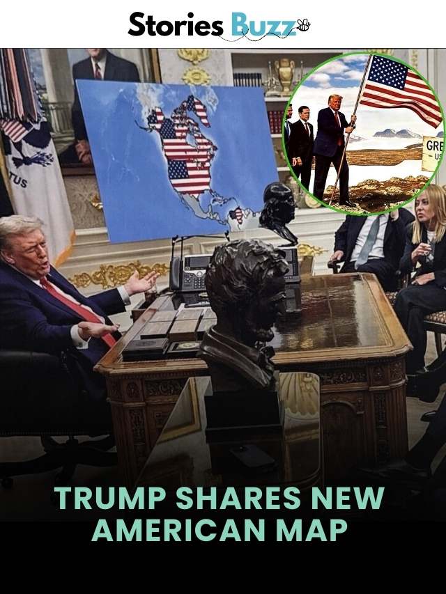 Trump Shares New American Map