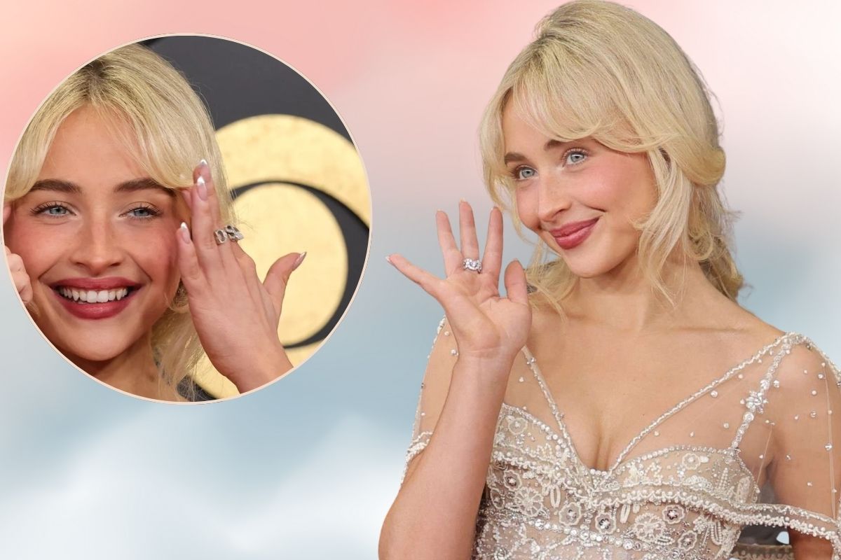 Sabrina Carpenter grammy nails 2026