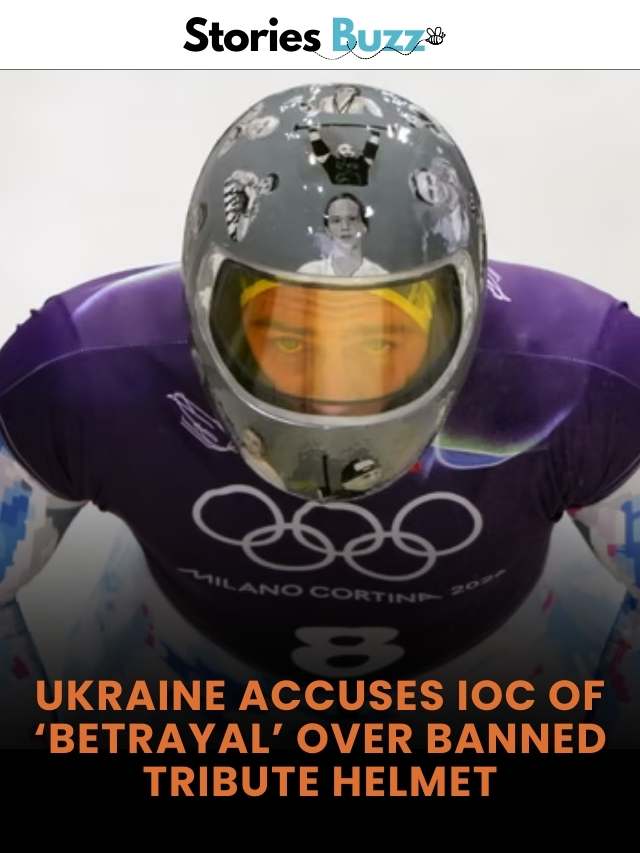 Ukraine Accuses IOC of ‘Betrayal’ Over Banned Tribute Helmet