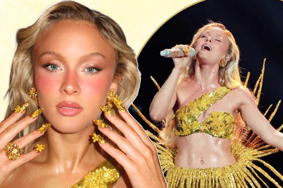 Zara Larsson’s Junk Nail for grammy 2026