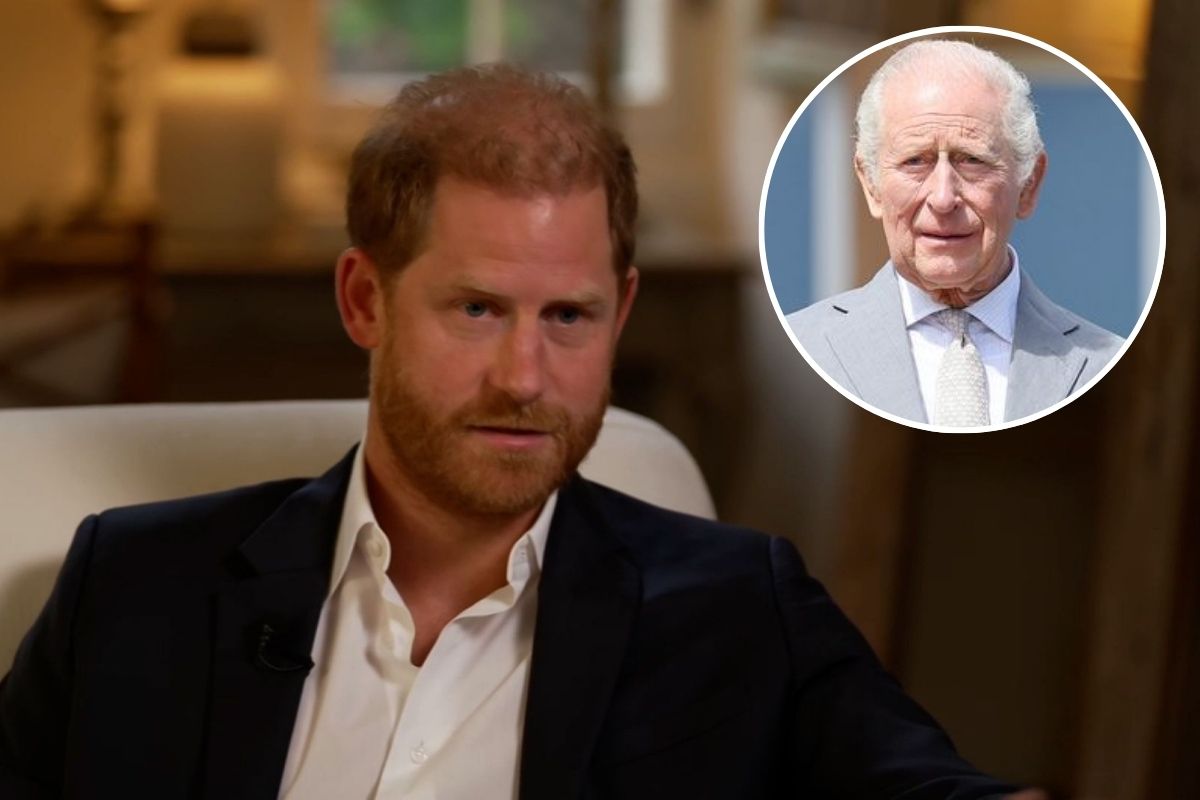 Prince Harry and King Charles