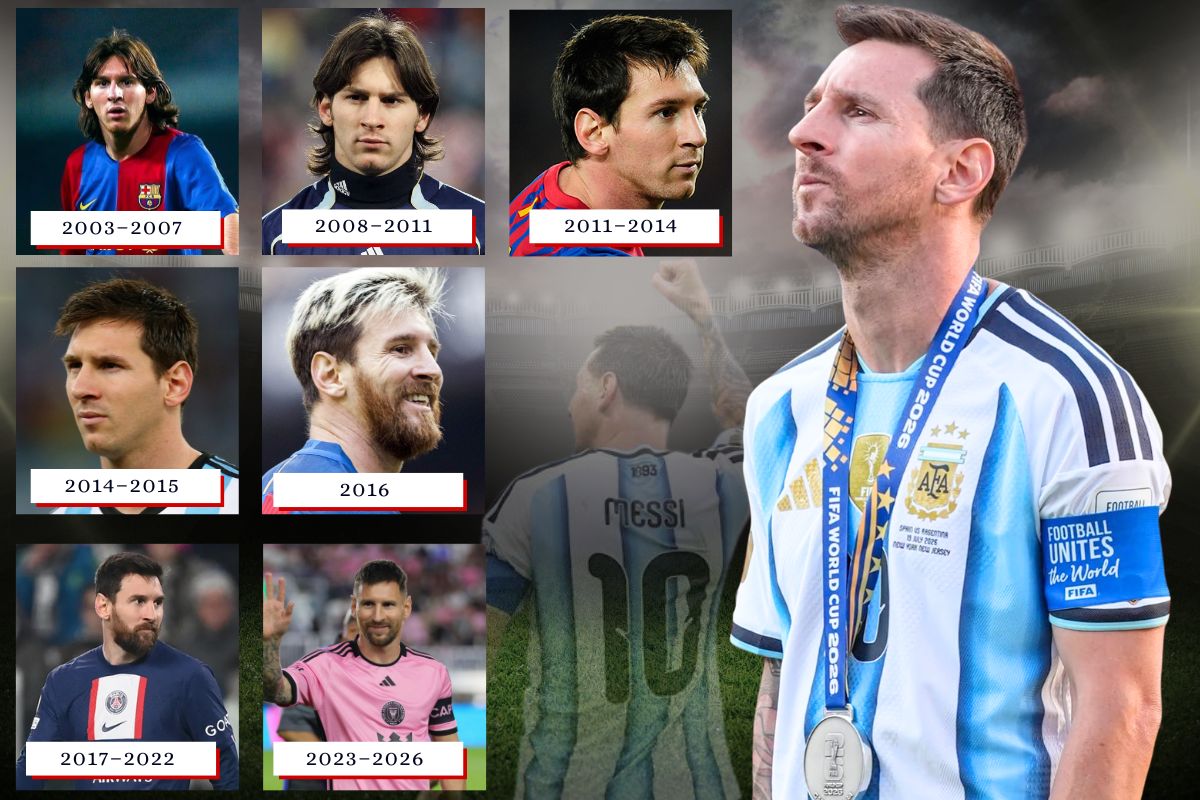 Lionel Messi Haircut Evolution (2003–2026)