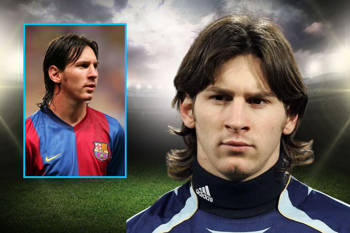 Lionel Messi Long Hair and a Fringe 2008–2011