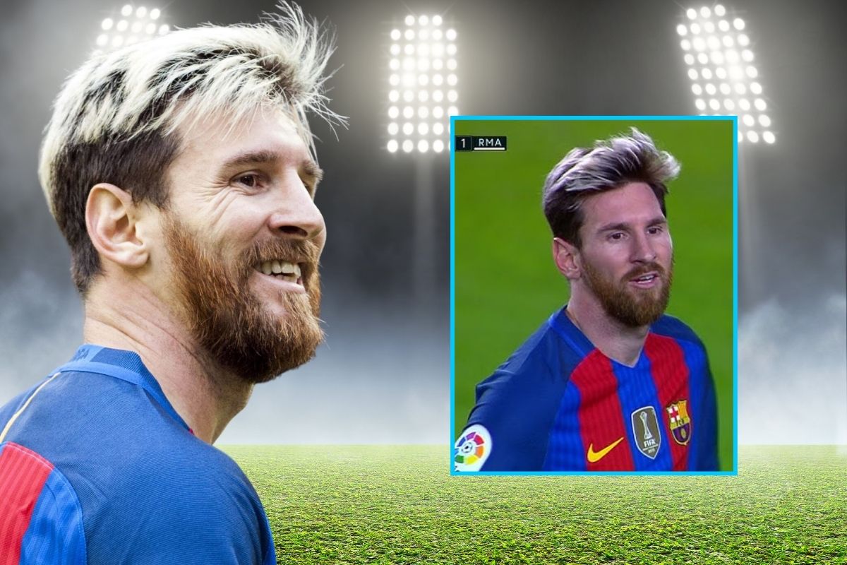 Lionel Messi The Platinum Blonde haircut 2016