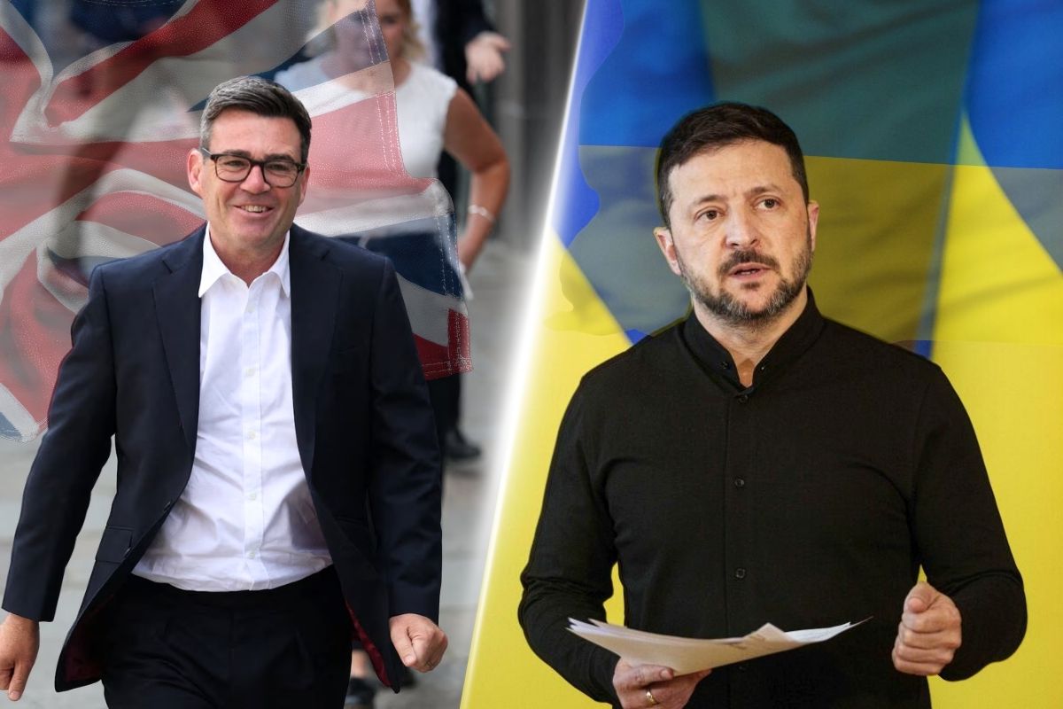 Why Zelensky is Andy Burnhams First Foreign Visitor